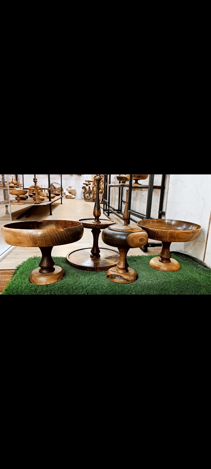 سرویس پذیرایی چوب گردو